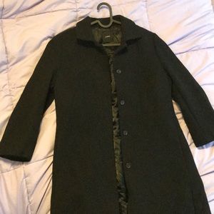 J.Crew Black Wool Coat